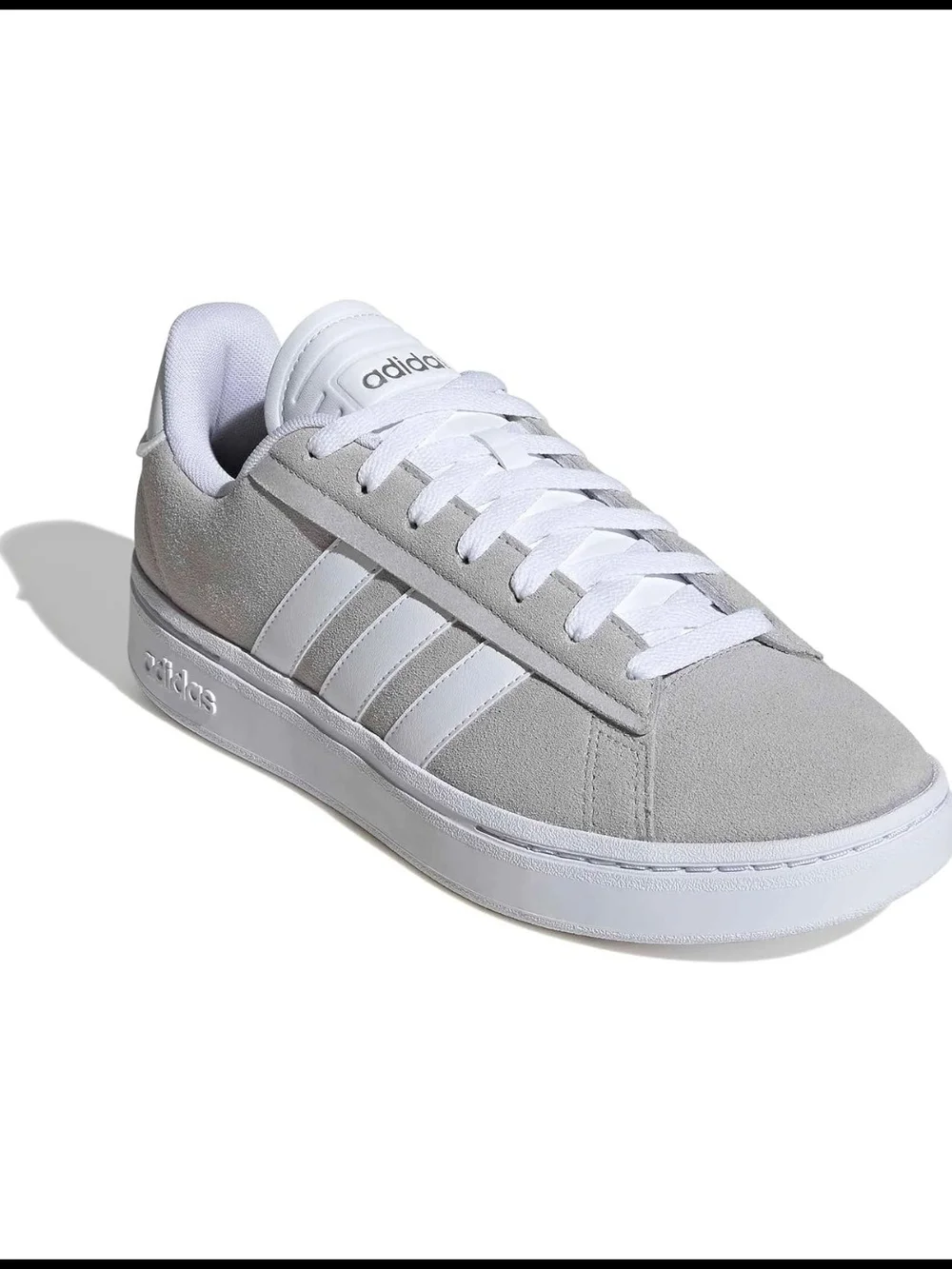 Adidas Men's (Women's 7.5) Grand Court Alpha Light Grey ~ Size 6